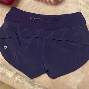 Dark Blue Speed Up Lululemon Shorts
